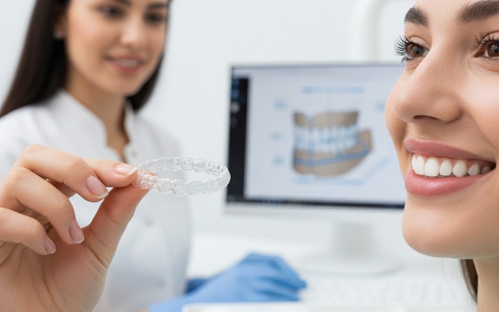 Invisible orthodontics
