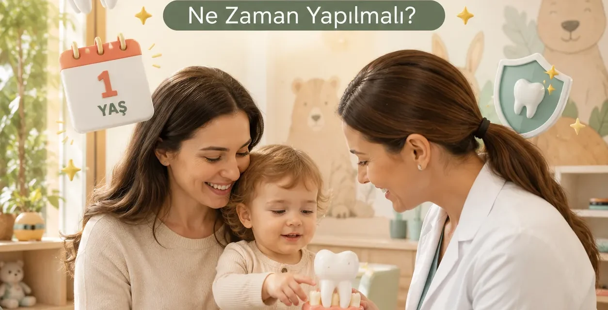 Çocuklarda İlk Diş Hekimi Muayenesi Ne Zaman Yapılmalı?